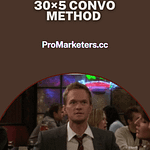 James Foster – 30×5 Convo Method