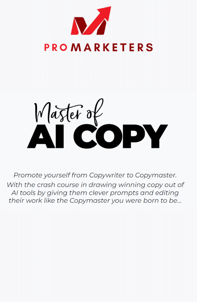 Copyhackers - Master of AI Copy