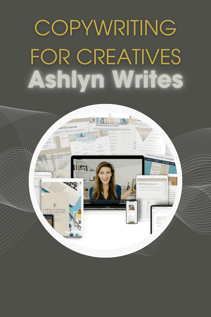 Copywriting for Creatives by Ashlyn Writes