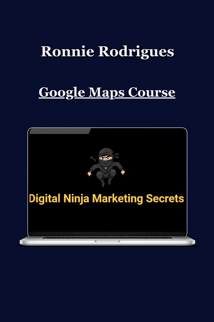 Ronnie Rodrigues – Google Maps Course