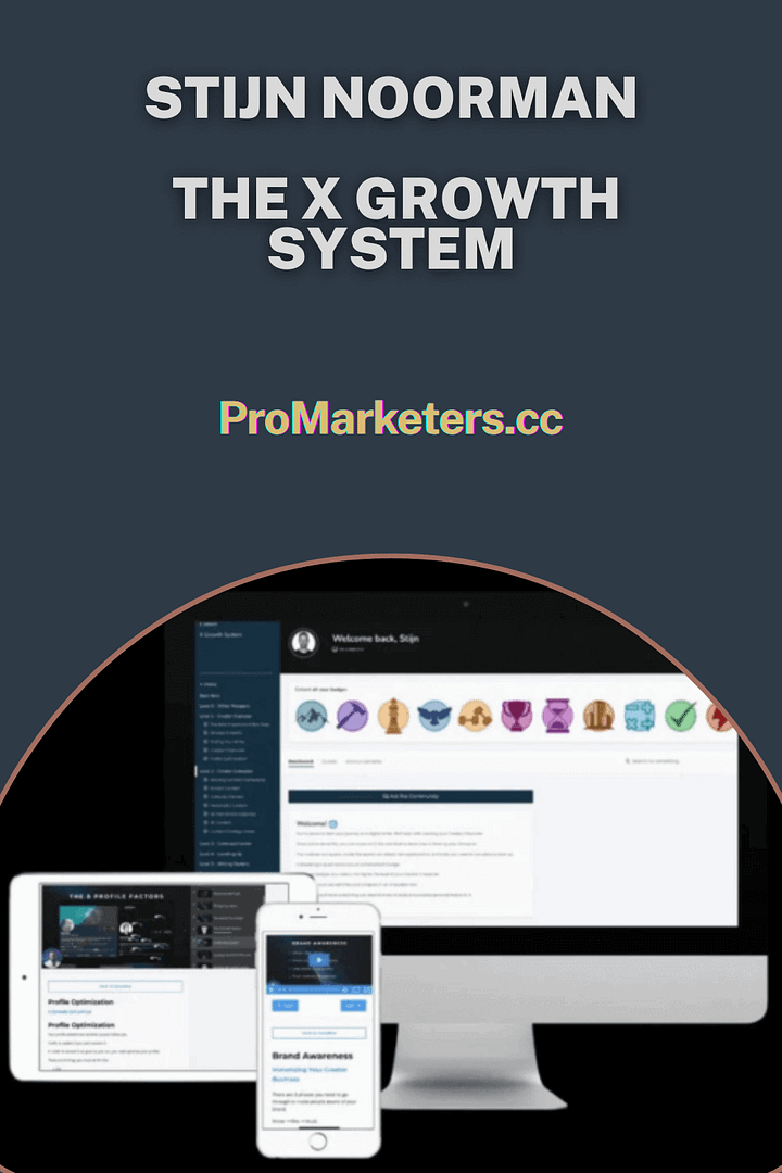Stijn Noorman – The X Growth System