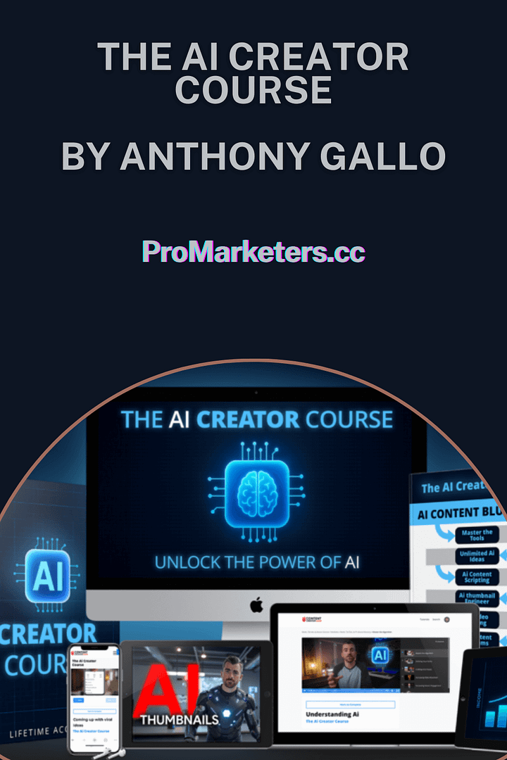 Anthony Gallo - The Ai Creator Course