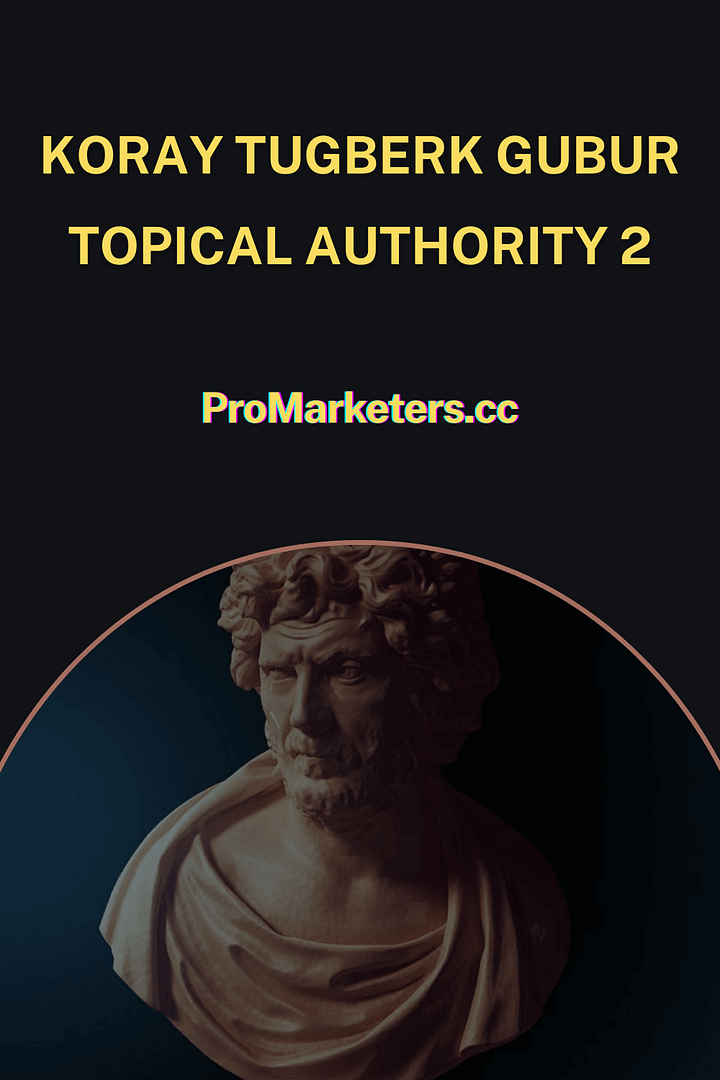 Koray Tugberk Gubur – Topical Authority 2
