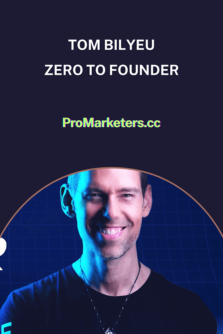 Tom Bilyeu - Zero to Founder