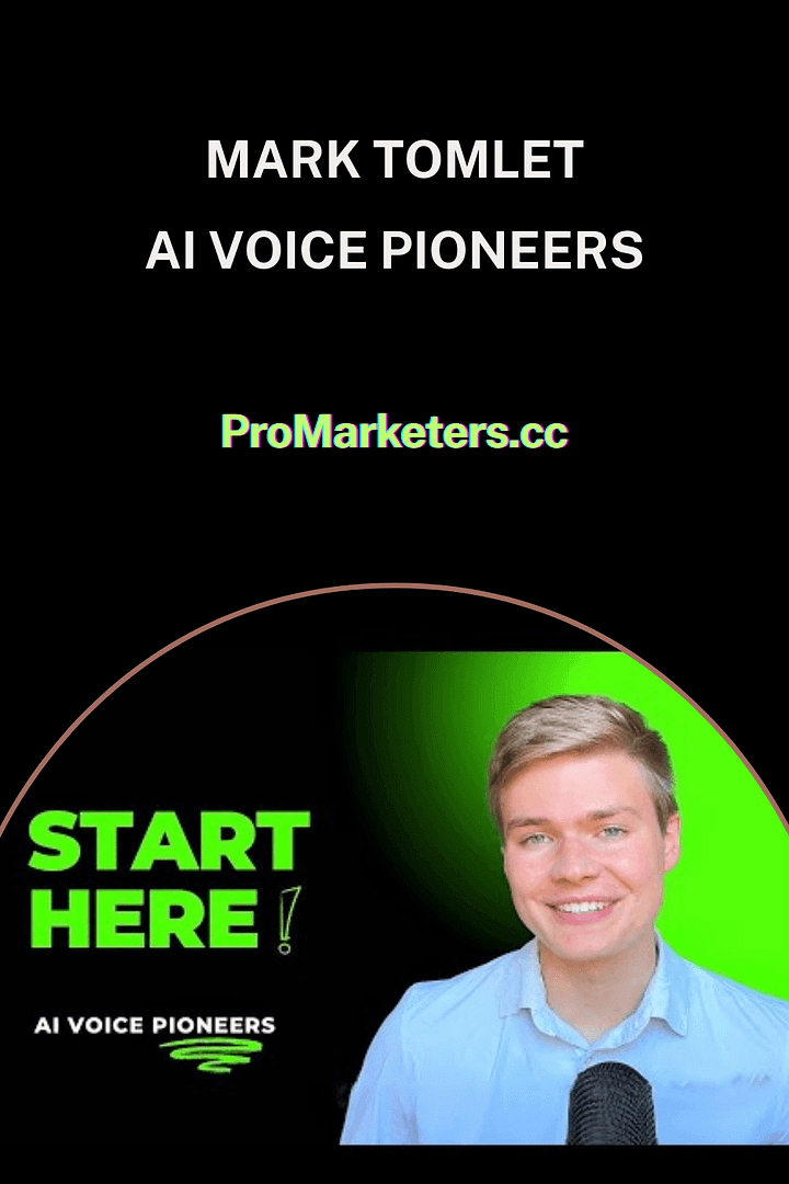 Mark Tomlet – AI Voice Pioneers