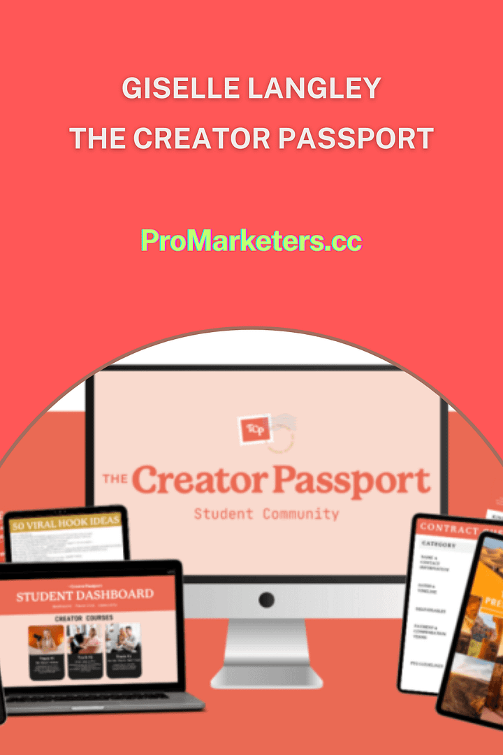 Giselle Langley – The Creator Passport